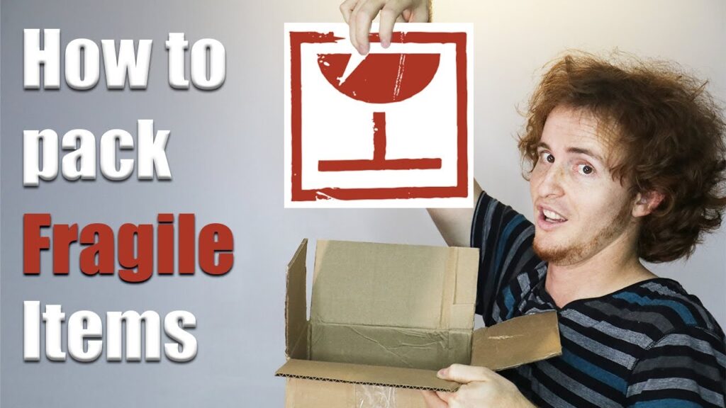 how to pack fragile items when moving
