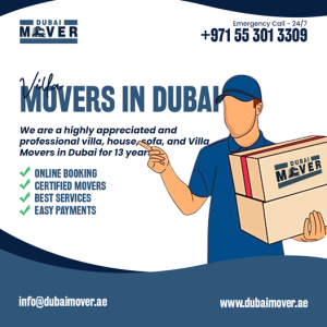 Villa movers and packers Dubai