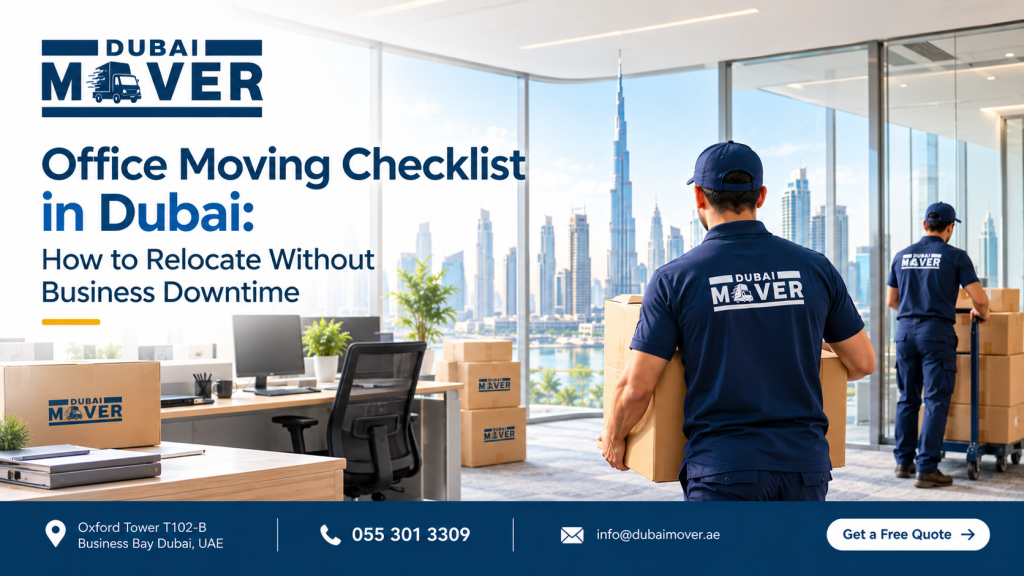 office moving checklist Dubai